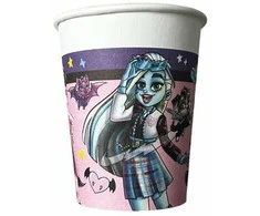 Globos Europe Bv Vienkartiniai puodeliai Monster High, 8 vnt.