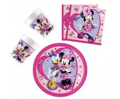 Vienkartinių Indų Rinkinys Minnie Mouse, 44 vnt.