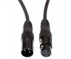 CABLE4ME DMX 3Pin kabelis apšvietimui 1m