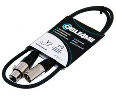 Accu Cable CABLE4ME signalo mikrofono kabelis XLR/XLR 1m