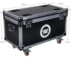 Triton Trunk CASE4ME CC80 dėklo bagažinė kabeliams ir scenos priedams