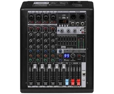 DNA Professional HLC 4 MK2 - analogue mixer with USB, Bluetooth, MP3, phantom power and a DSP processor