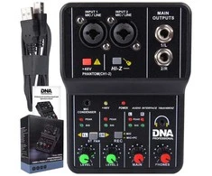 Dna Professional DNA MIX 2 analoginis maišytuvas 2 kanalų Hi-Z USB garso sąsaja