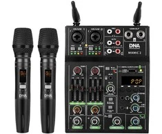 Dna Professional DNA MIXMIC 2 - rinkinys (USB garso maišytuvas + 2 belaidžiai mikrofonai)