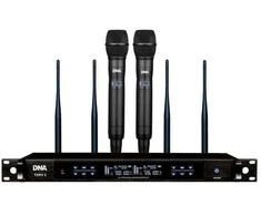 Dna Professional DNA TDRV 2 belaidis mikrofonas 2x dora siųstuvas