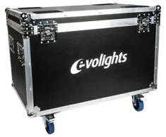 EVOLIGHTS 40X10W RGBW sieninės plovimo mašinos dėklas 4IN1 skrzyn