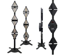 EVOLIGHTS LUMEN ONE 6x60W WW + 96x0,5W RGB LED ref. (Atnaujinta)