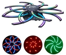 EVOLIGHTS VORTEX judantis DMX apšvietimo efektas