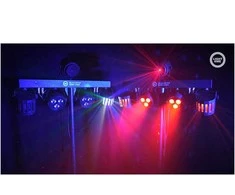 LIGHT4ME Belka LED Par Derby lazerinis - lighting kit
