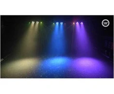 LIGHT4ME T-BAR LED PAR LASER apšvietimo rinkinys