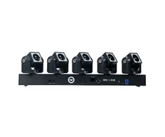 LIGHT4ME BROS 5 BEAM LED efektas 5x judanti galvutė