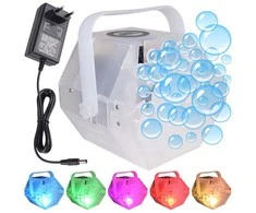 LIGHT4ME BUBBLE LED mažas efektyvus burbulų aparatas