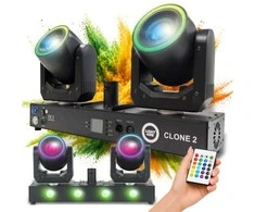 LIGHT4ME CLONE 2 multiefekt oświetleniowy 3w1 oświ