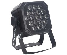 LIGHT4ME CUBE PAR 19X3W RGBW par šviesos reflektorius