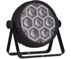 LIGHT4ME FRAME PAR 7x12 LED RGBW prožektorių šviesos efektas