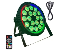 LIGHT4ME HEX PAR RING scenos prožektorius su ašies efektu