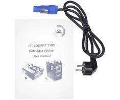 Vertical LIGHT4ME JET 2500 vertikalus dūmų aparatas LED + IR nuotolinio valdymo pultas