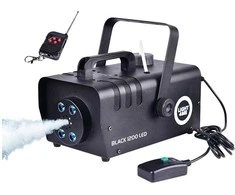 LIGHT4ME Juodas 1200 LED - fog smoke generator