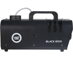 Rūko dūmų mašina LIGHT4ME Juodas 1200
