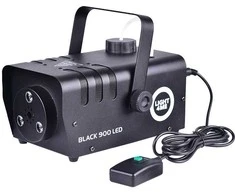 LIGHT4ME Juodas 900 LED fog smoke machine