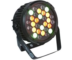 Light4Me Juodas PAR 30x3W RGBA-UV LED - LED stage spotlight