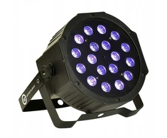Spotlight LIGHT4ME LED PAR 18x3W UV ultravioletinis prožektorius