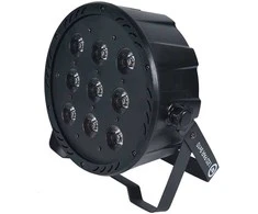 LIGHT4ME LED PAR 9X10W MKII RGBW IR nuotolinio valdymo pultas