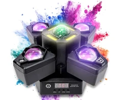 LIGHT4ME MADNESS QUATRO 4IN1 judančios ašies multiefektas