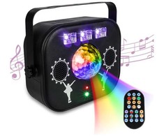 LIGHT4ME MULTIBOX kelių efektų LED disko lazerinis šviestuvas