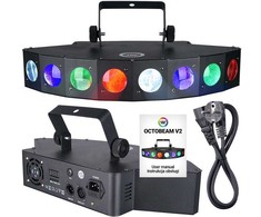 Spotlight LIGHT4ME OCTOBEAM V2 disko efekto LED scenos prožektorius