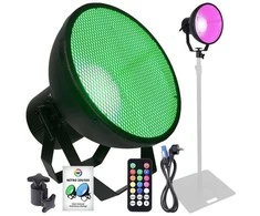 Spotlight LIGHT4ME RETRO 300 RGBA IR scenos prožektorių šviesos dekoravimo nuotolinio valdymo pultas