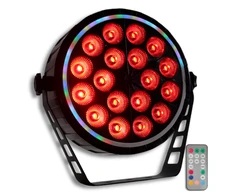 LIGHT4ME RING PAR 18 RGBW scenos prožektoriaus efektas