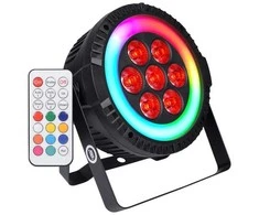 LIGHT4ME RINGO PAR scenos prožektorius su LED žiedu