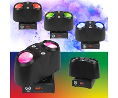 Light4Me SID2 - 4-in-1 LED multi-effect light + beam/laser/strobe effect