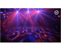 LIGHT4ME T-BAR LED PAR FLOWER BALL LASER UV STROBE disko apšvietimo daugiafunkcinis