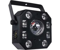LIGHT4ME TURBO FLOWER disko efekto LED PAR UV rutulinis lazerinis stroboskopas