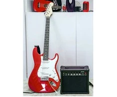 NN EG SET BLU komplektas gitarowy gitara elektrinė s