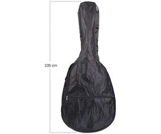 Korbi NN GBC 41 nebrangus 4/4 gitaros dangtelis su dirželiais