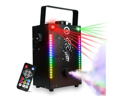 Rūko dūmų mašina su LED ir lazerio efektais LIGHT4ME FOG LASER, 900 W