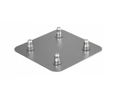 STAND4ME PAGRINDINĖ PLOKŠTELĖ QUADRO ALU 290 31x31 Sidabrinis
