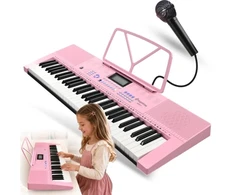 SUPRIMO EK611 PK keyboard elektroninis edukacyjny