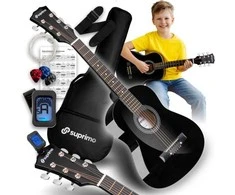 SUPRIMO JRA SET BK gitara akustyczna 1/4 juoda