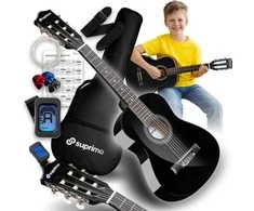 SUPRIMO JRC SET BK gitara klasyczna 1/4 juoda do