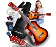 SUPRIMO JRC SET SB gitara klasyczna 1/4 sunburst