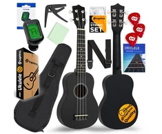 SUPRIMO UK21 SET BK V2 ukulele sopranowe 21"" czarn