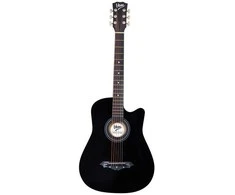 V-TONE AG One BK - 4/4 akustinė gitara, juoda