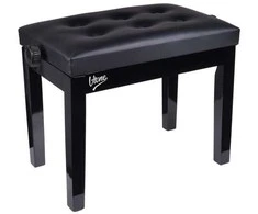 V-TONE ŁAWA 1 BK - reguliuojamo aukščio pianino suolas, juodas