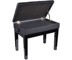 V-TONE BENCH 2 BK pianino suoliukas su daiktadėže