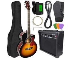 V-TONE EAG SET SB - set (4/4 electro-acoustic guitar + amplifier), sunburst