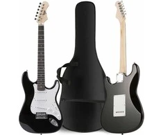 V-TONE EGA 39 BK elektrinės gitaros 4/4 Stratocaster 39" SSS rinkinys